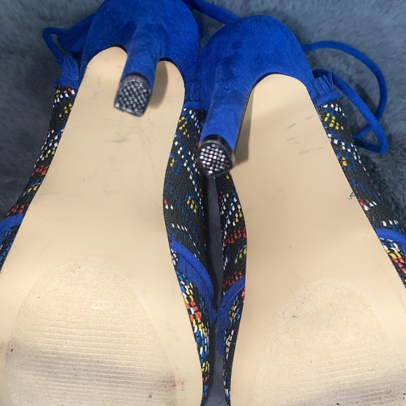 Faydra Heeled Sandal Shoe Dazzle SZ 6 - Picture 7 of 8